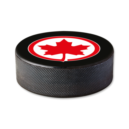 Made in Canada Custom Hockey Pucks - Digital Imprint