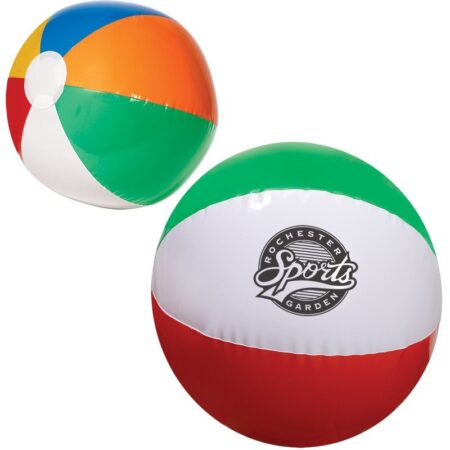 Multicolored Custom Beach Ball - 16"