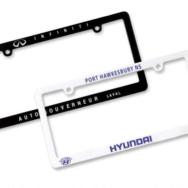 Custom Budget License Plate Frames