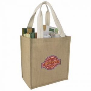 Sac d'épicerie en jute