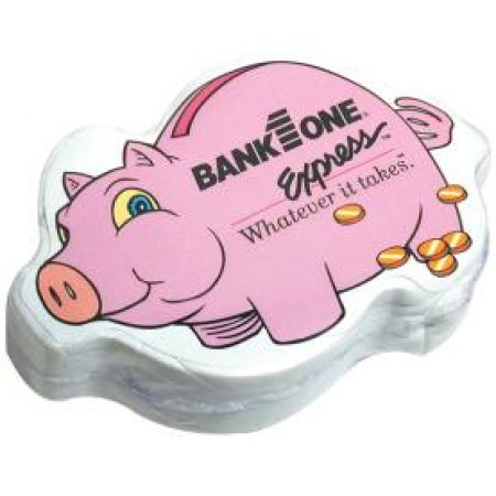 Piggy Bank Custom Compressed T-Shirt