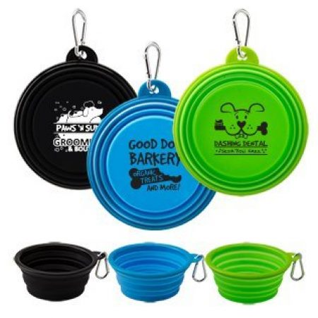 Custom Collapsible Silicone Pet Bowl