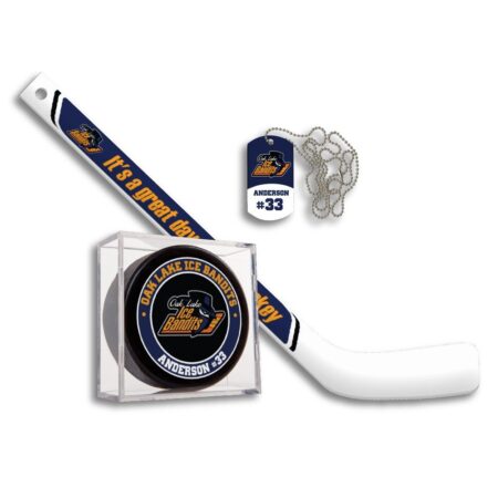 Hockey Hat Trick Custom Gift Set