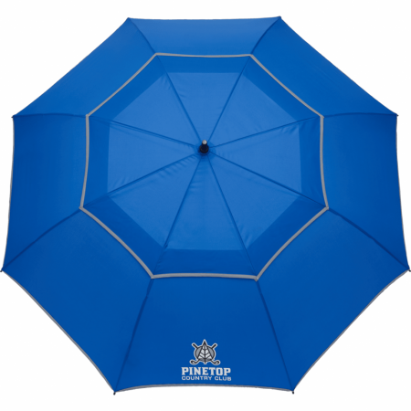 Custom 64" Auto Open Reflective Golf Umbrella