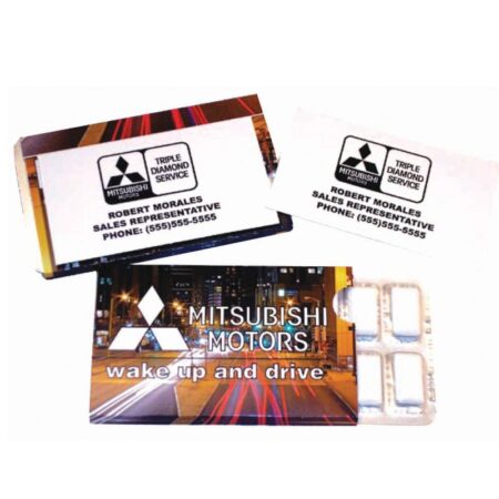 Custom Business Card Gum Pack