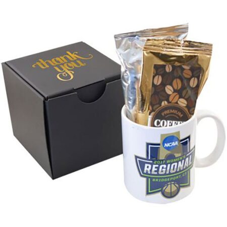 Custom Mug Gift Set with Gourmet Coffee