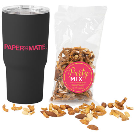 Custom Soft Touch Tumbler With Party Mix