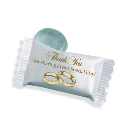 Custom Stock Wedding Individually Wrapped Candy