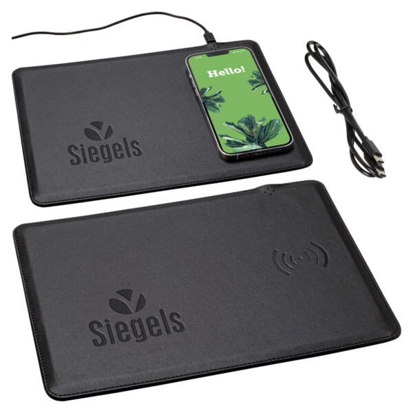 Custom Aspire Mouse Pad with 15W Wireless Charger