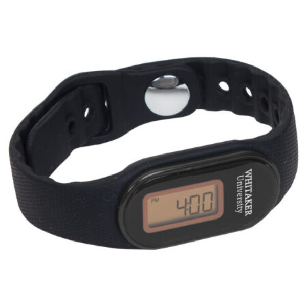 Custom Tap 'N Read Waterproof Fitness Tracker + Pedometer Watch