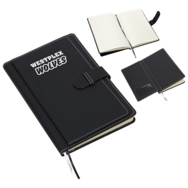 Custom Travel Journal with Card Pockets