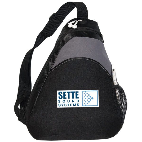 Custom COBALT SLING BACKPACK