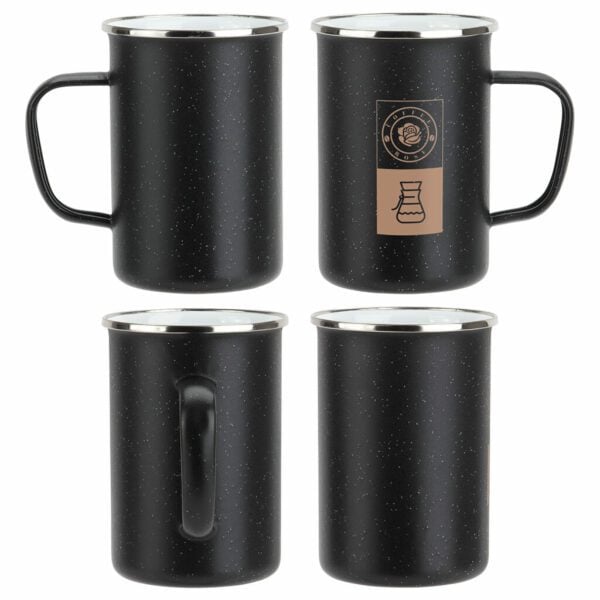 Chaudron 22 oz mug en fer émaillé