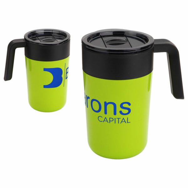 Custom Omni 13 oz Stainless Steel/Polypropylene Mug... | Elevate Your Brand