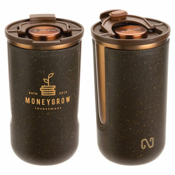 Custom NAYAD® Infinity 14 oz Coffee Grounds/Recycled Polypro... | Elevate Your Brand