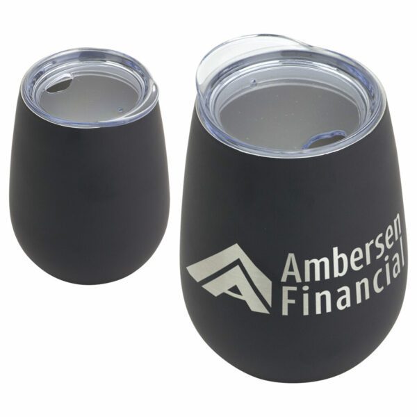 Gobelet à vin cabernet 10 oz en acier inoxydable isolé sous vide