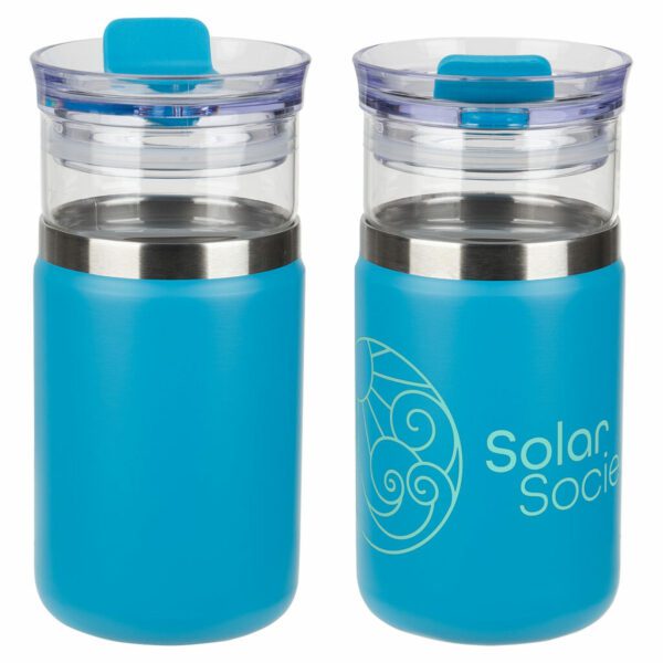 Gobelet en verre tamari 12 oz et glacière isolée sous vide