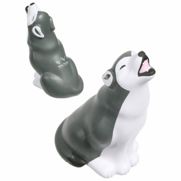 Loup Gris Balle Anti-Stress
