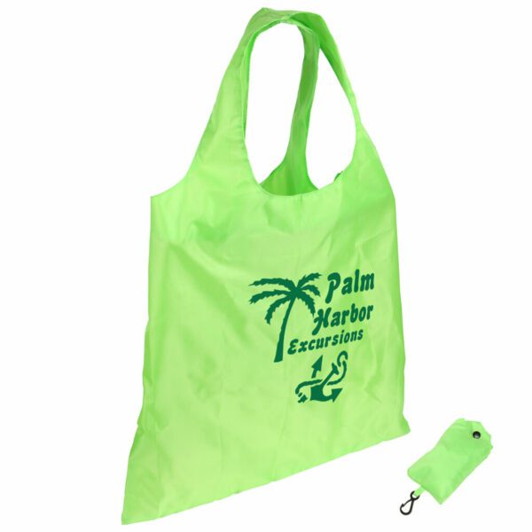 Fourre-Tout Pliant En Polyester Avec Élingue À Ressort