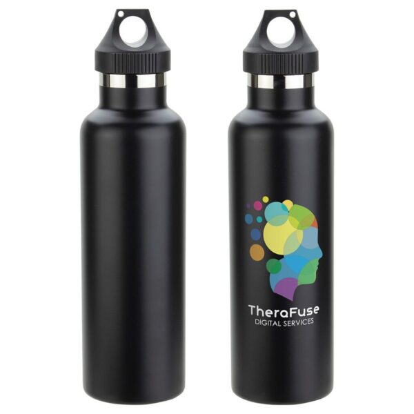Custom Peak 25 oz Vacuum Insulated Stainless Steel Bottle