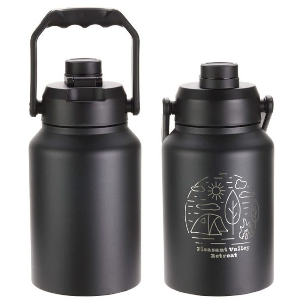 Custom Titan 64 oz Vacuum Insulated Stainless Steel Jug