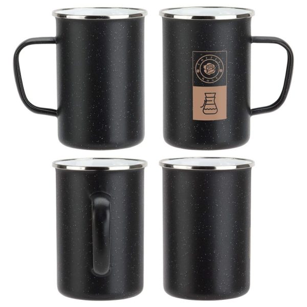 Custom Caldron 22 oz Enamel-Lined Iron Mug