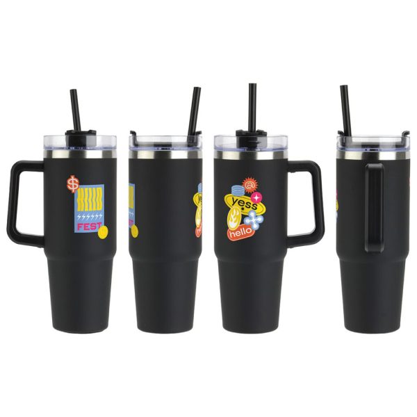 Custom Medina 30 oz Vacuum Insulated Stainless Steel Mug