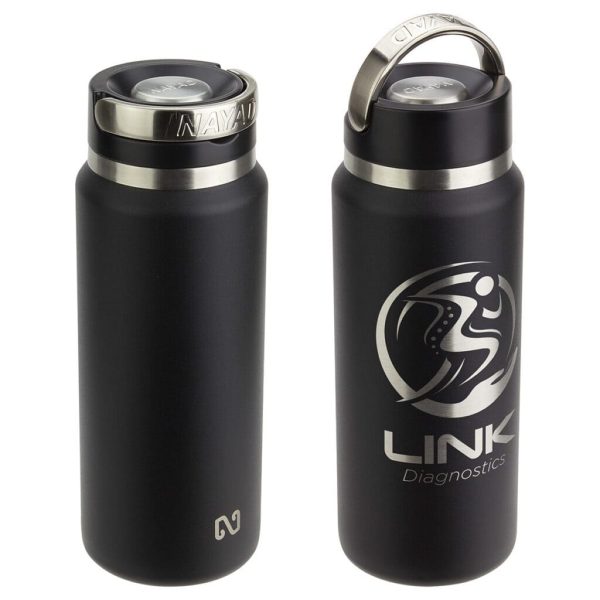 Custom NAYAD® Roamer 26 oz Stainless Double-wall Bottle
