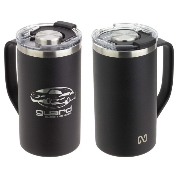 Custom NAYAD® Metro 20 oz Stainless Double-wall Mug