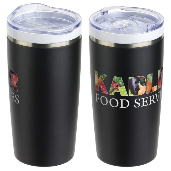 Custom Cardiff 20 oz Ceramic-Lined Stainless Steel Tumbler