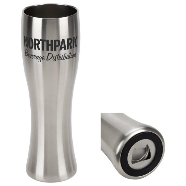 Custom Fest 19 oz Vacuum Insulated Stainless Steel Beer Tumbler