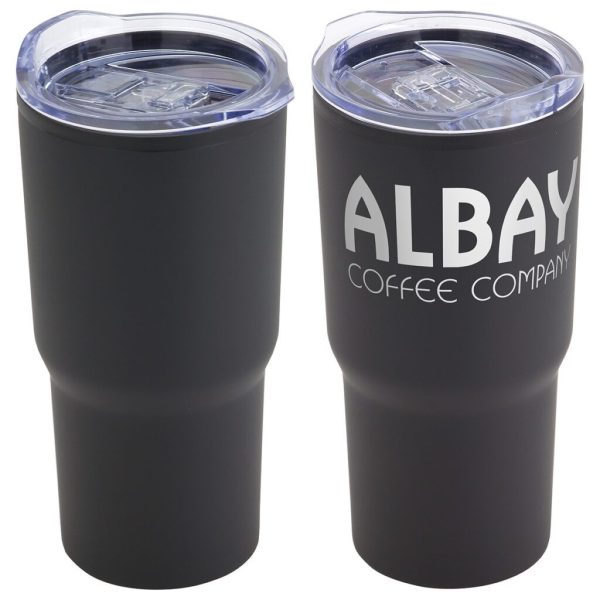 Custom Odyssey 20 oz Stainless Steel/Polypropylene Travel Tumbler