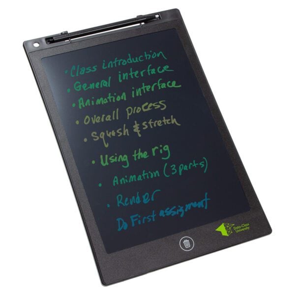 Custom Slate 10" LCD Memo Board