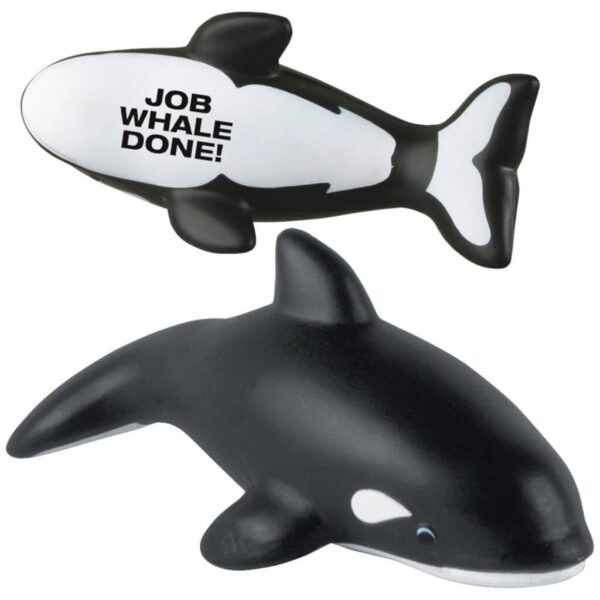 Custom Killer Whale Stress Reliever
