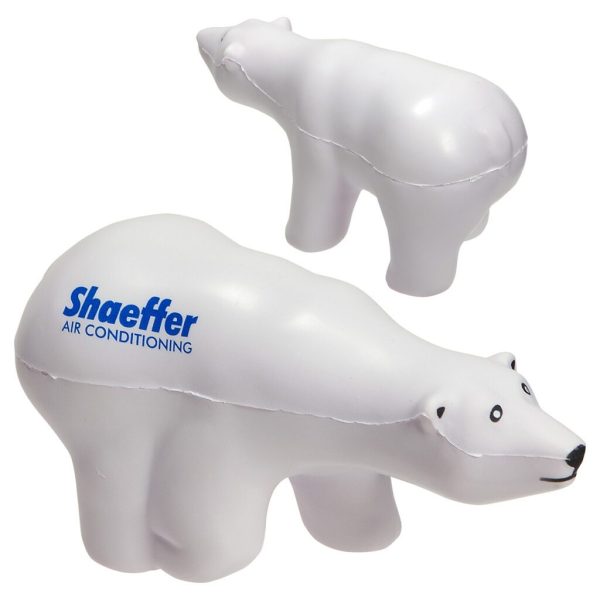 Custom Polar Bear Stress Reliever