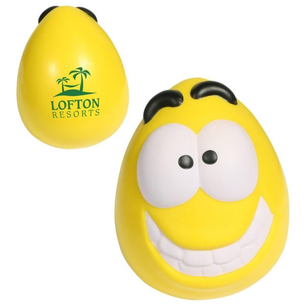 Custom Mood Maniac Stress Reliever Wobbler-Happy