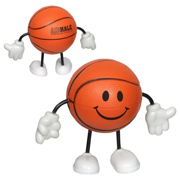 Custom Basketball Stress Reliever Figurine
