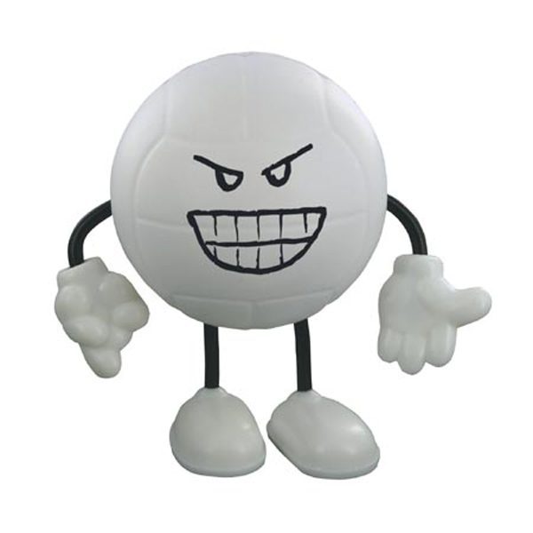 Custom Volleyball Stress Reliever Figure