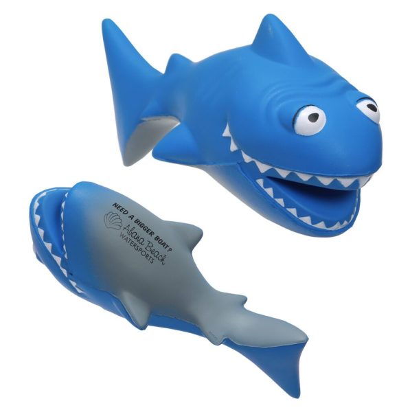 Custom Cartoon Shark Stress Reliever