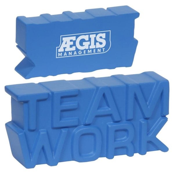 Custom Teamwork Word Stress Reliever