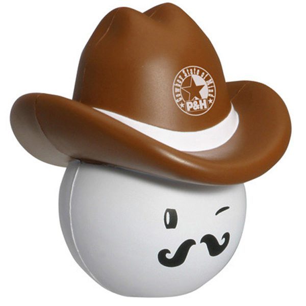 Custom Cowboy Mad Cap Stress Reliever