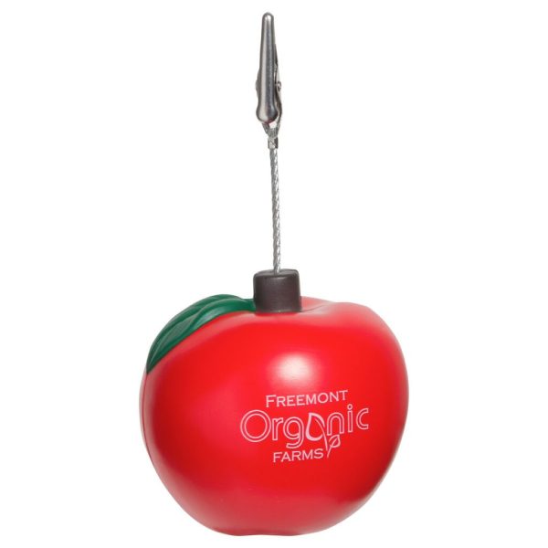 Custom Apple Stress Reliever Memo Holder