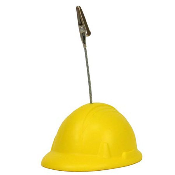 Custom Hard Hat Stress Reliever Memo Holder