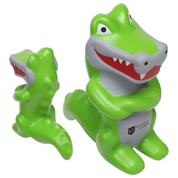 Custom Crocodile Mascot Stress Reliever
