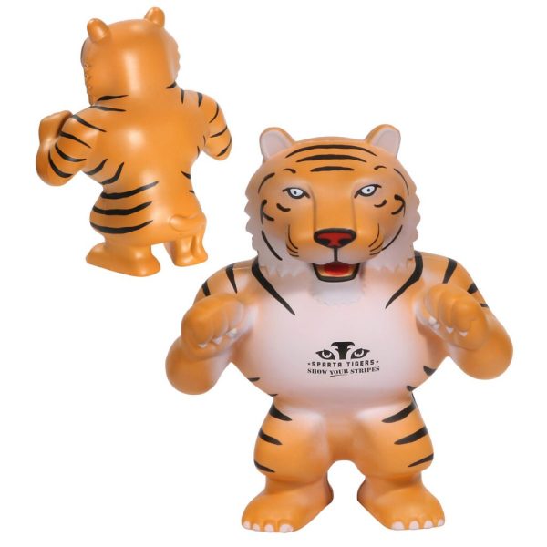 Custom Tiger Mascot Stress Reliever