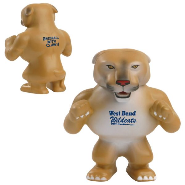 Custom Wildcat-Cougar Mascot Stress Reliever