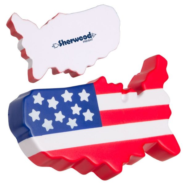 Custom US Map Stress Reliever