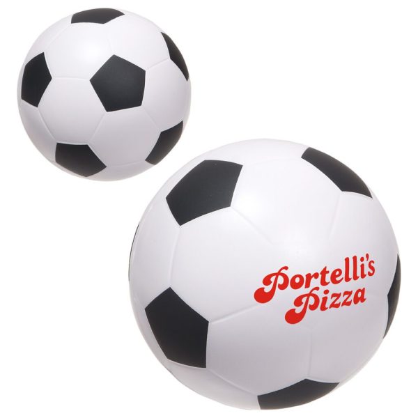Custom Large Soccer Ball Stress Reliever