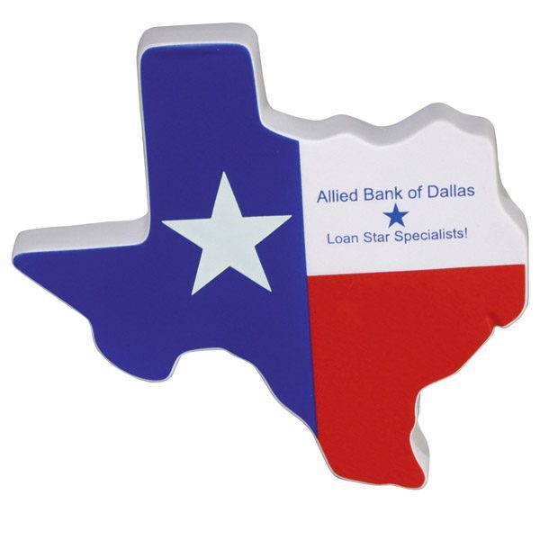 Custom Lone Star State Stress Reliever