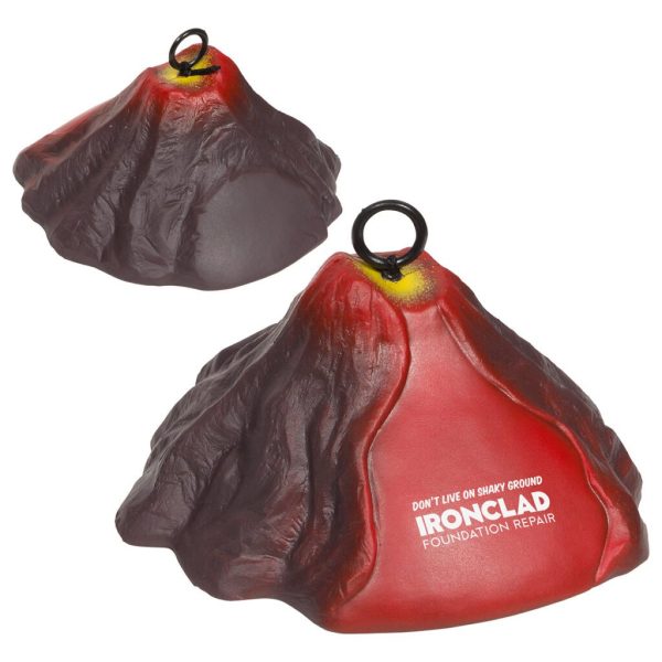 Custom Vibrating Volcano Stress Reliever